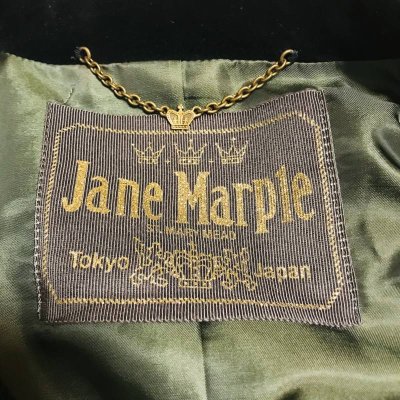 画像1: Jane Marple/別珍ジャケット　ネイビー
