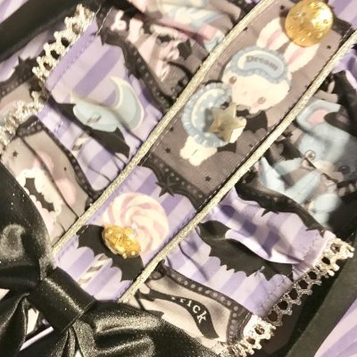 画像3: Angelic Pretty/Horror Candy Shop OP　ラベンダー