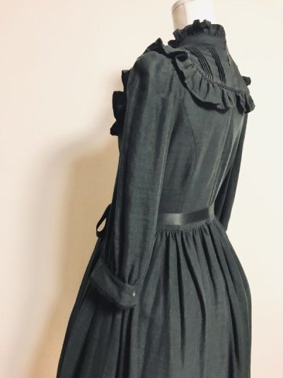 画像2: Victorian maiden/クラシカルガーゼドールドレス　ブラック