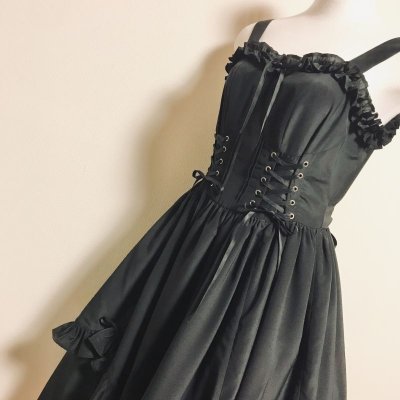 画像2: Victorian maiden/BURLESQUE DOLL ビスチェドレス　ブラック