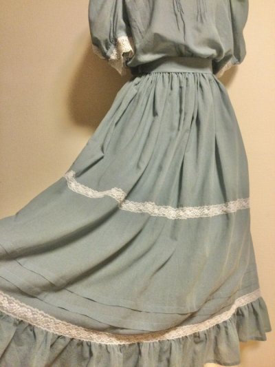 画像3: SERAPHIM/ミランダのドレス（半袖）　ブルー