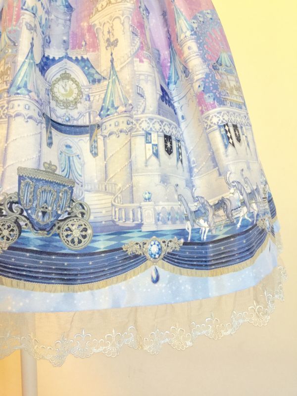 Angelic Pretty/Castle Mirage JSK サックス - Usagiyouhinten・うさぎ