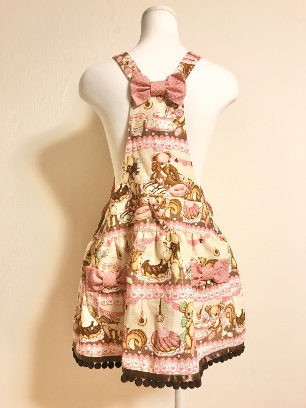 Angelic Pretty Little Bear's Cafeサロペット | nate-hospital.com