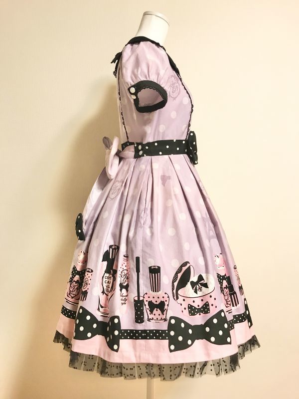 国内正規品】 ワンピース Angelic Pretty Angelic Dolly Pretty Damask