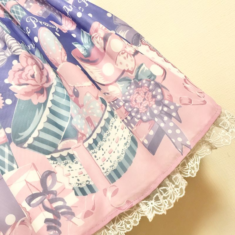 Angelic Pretty/ラッピングハートサロペット アオ - Usagiyouhinten ...