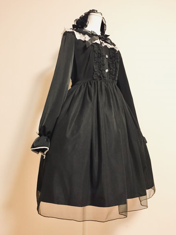 Angelic Pretty/Eternal Doll OP + ヘアバンド SET クロ