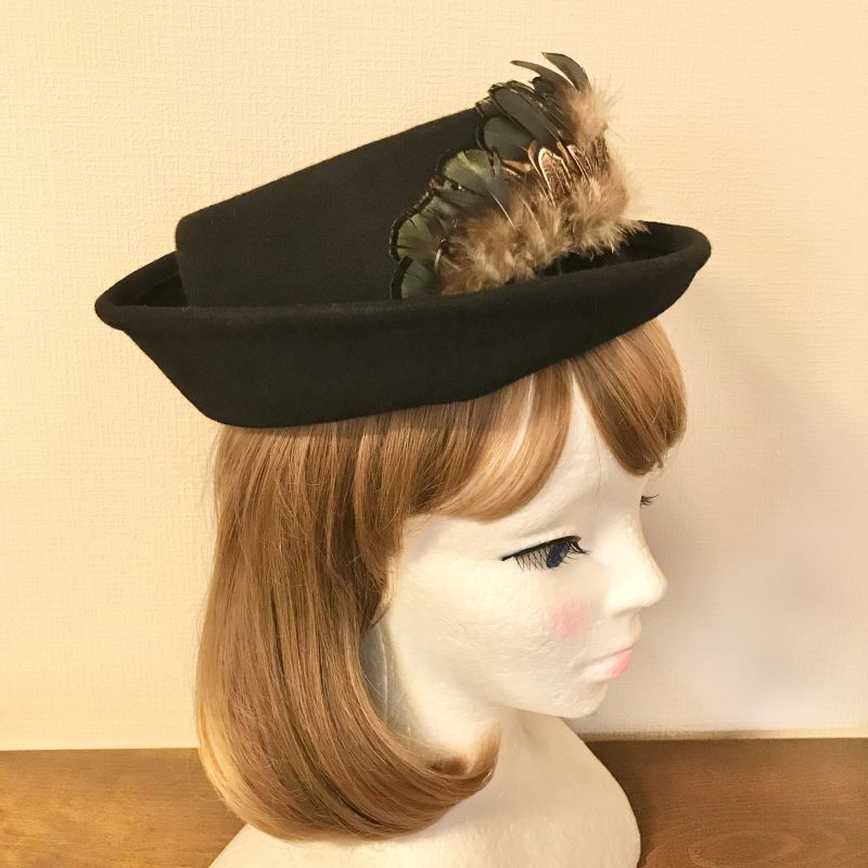 JaneMarple ハット 帽子 ブラック | hmgrocerant.com