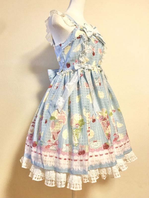 Angelic pretty Ennui Dollジャンパースカート サックス