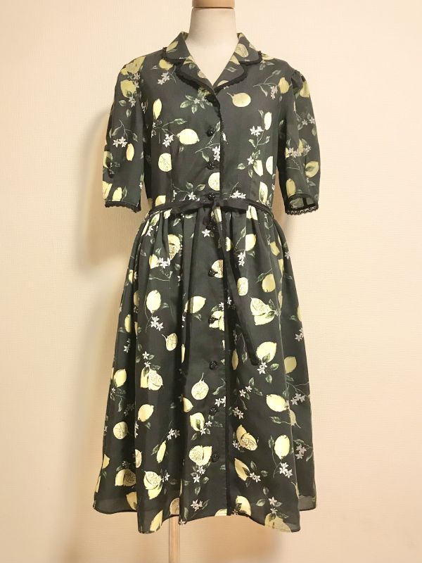 ☆SALE☆MILK/ハニーレモンDress ブラックレモン【8800円→5200円 ...