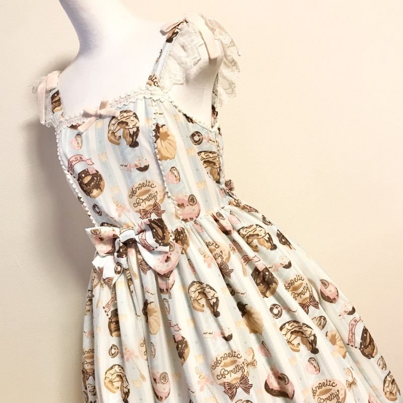 Angelic Pretty/Melty CreamドーナツJSK サックス - Usagiyouhinten