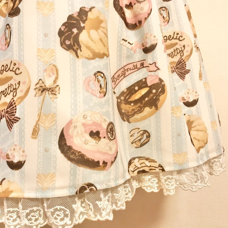 Angelic Pretty/Melty CreamドーナツJSK サックス - Usagiyouhinten