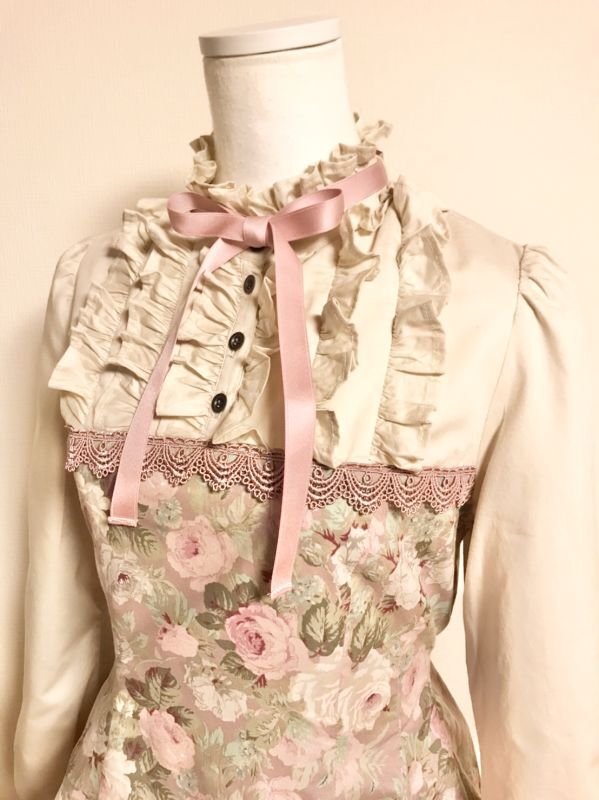 Victorian maiden/アンティークローズドールドレス モーヴ - Usagiyouhinten・うさぎ洋品店