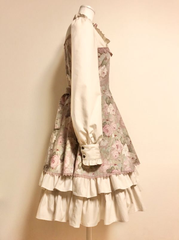 Victorian maiden/アンティークローズドールドレス モーヴ 