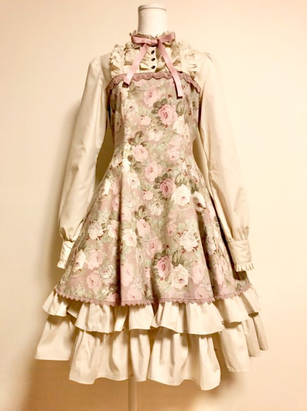 Victorian maiden/アンティークローズドールドレス モーヴ