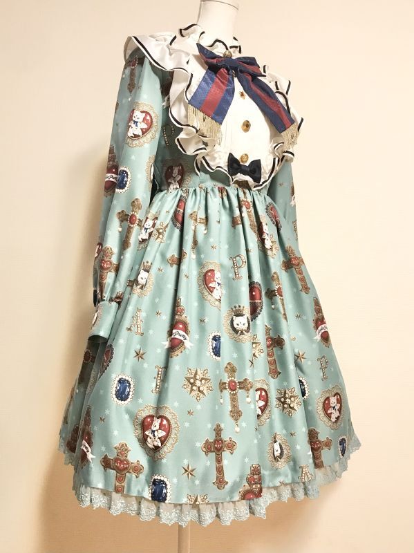 Angelic Pretty/Noble Collectionワンピース ミント - Usagiyouhinten