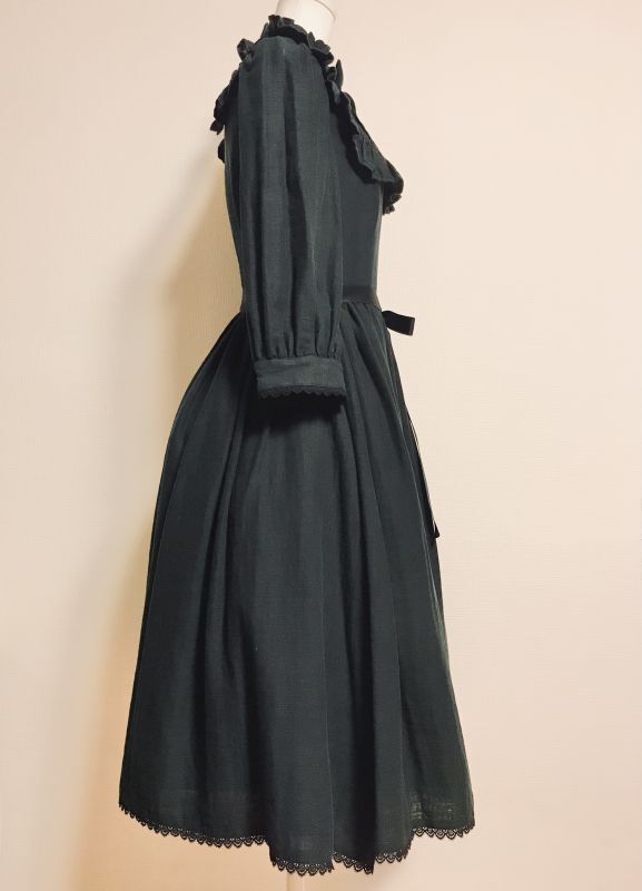 Victorian maiden/クラシカルガーゼドールドレス ブラック