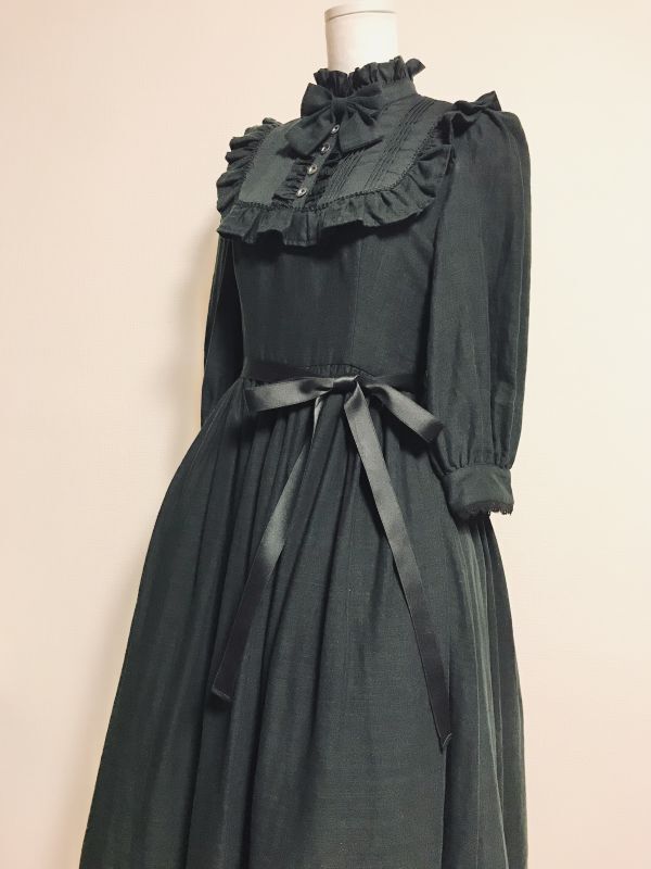 Victorian maiden/クラシカルガーゼドールドレス ブラック