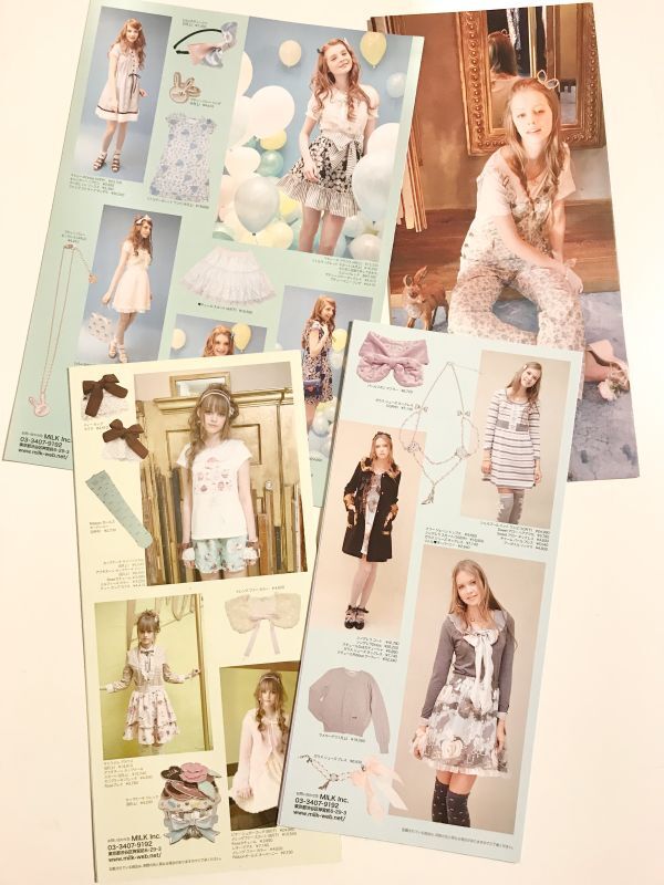 MILK/2011Winter・2012 Spring＆Summer＆Antumn カタログ4冊SET