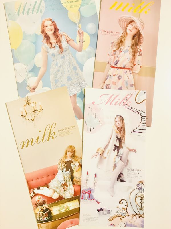 MILK/2011Winter・2012 Spring＆Summer＆Antumn カタログ4冊SET