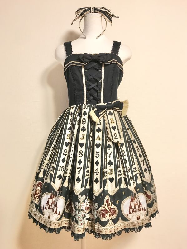 Angelic pretty◇Wonder queenスカート ワイン◇アリス-