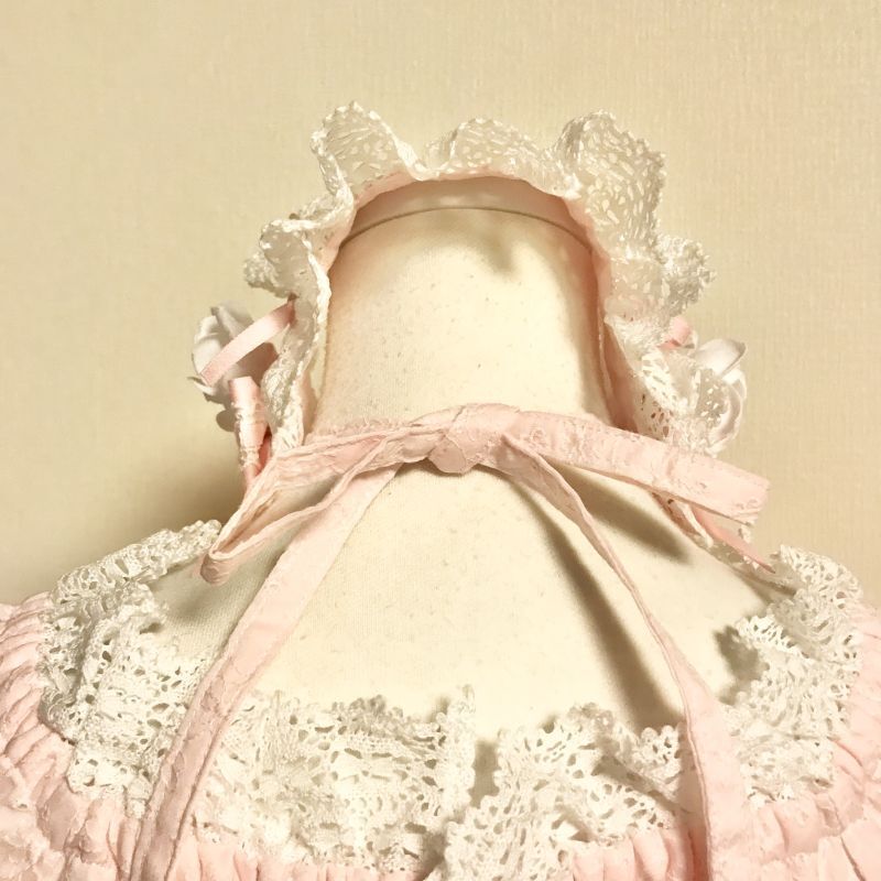 BABY はわせドールワンピース ヘッドドレス ピンク着用回数…新品タグ付き