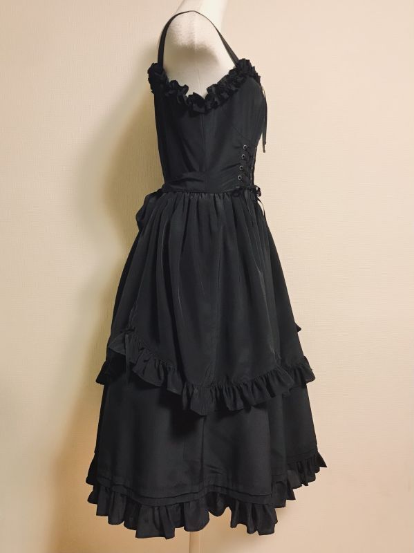 Victorian maiden/BURLESQUE DOLL ビスチェドレス ブラック 