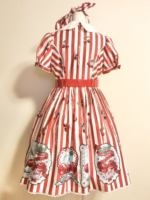 Angelic pretty Cherry Stampカチューシャ