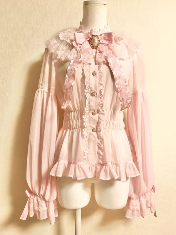 正式的 angelic pretty ブラウス ピンク トップス - blogs.ergotron.com